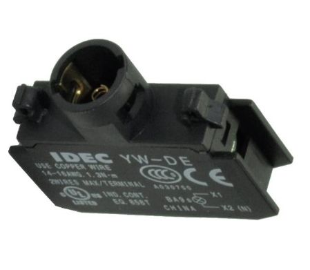 Idec YW Series Contact Block, 440V, 1 CO