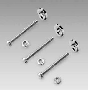 Baumer Mounting Bracket for Use with Mounting Clamp, DIN84, DIN934 Standard