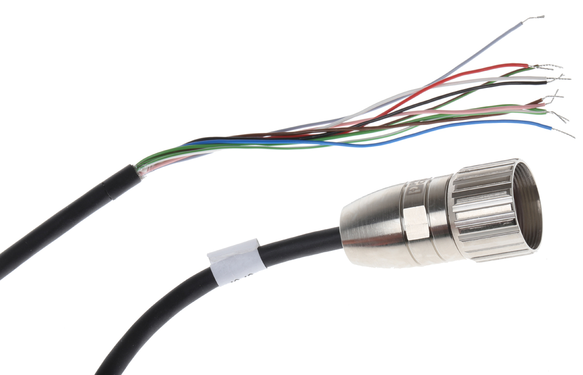 Baumer Female 12 way M23 to Female Unterminated Sensor Actuator Cable