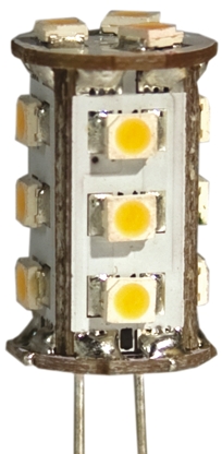 JKL Components Indicator Lamp Multichip, 30V, G-4 Base, 13 mm Diameter