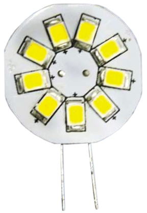 JKL Components Indicator Lamp Multichip, 12V ac/dc, G-4 Base