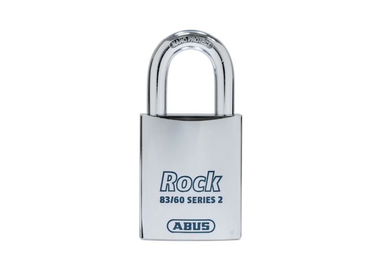 ABUS Key Steel Padlock Weatherproof, 12 mm Shackle, 60 mm Body