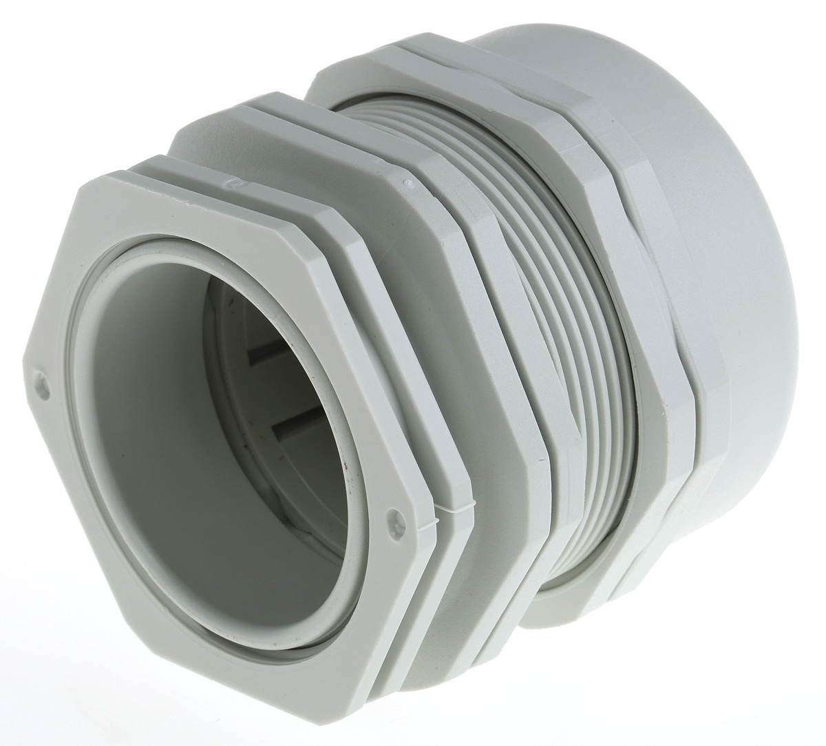 z6125000r SIB WADI-TEC Series Grey Polyamide 6 Cable Gland, M50 Thread, 34 mm min., 42 mm max., IP68