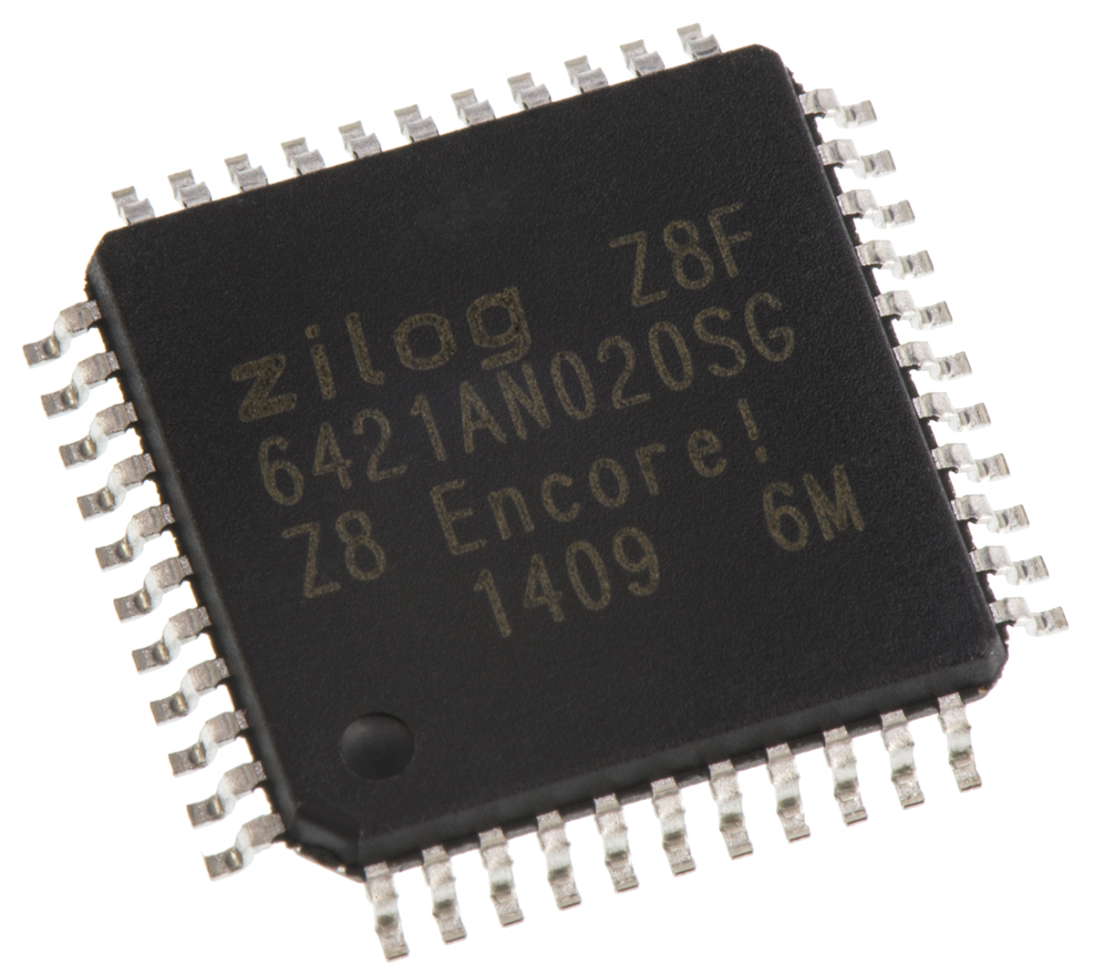 Zilog Z8F6421AN020SG, 8 bit Z8, Z8 Microcontroller, 20 MHz, 64kB FLASH, 44-Pin LQFP