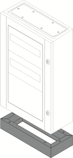 ABB 400 mm Plinth 250 mm 100 mm for use with SR2 Enclosures