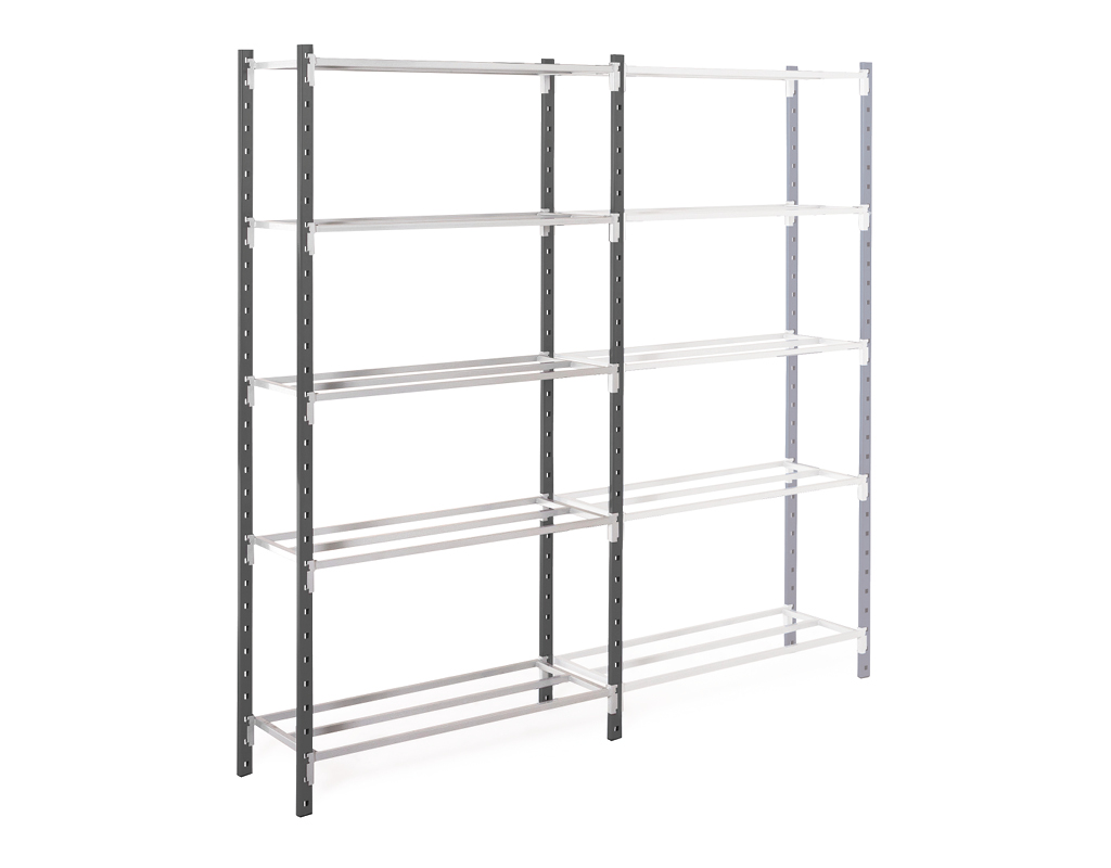 zatubind2010405d1 Manorga Steel Grey Storage Racking, 2000 mm x 400 mm