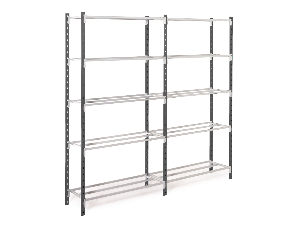 zatubind2010405d1 Manorga Steel Grey Storage Racking, 2000 mm x 400 mm
