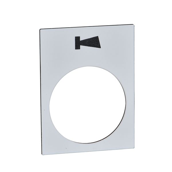 Schneider Electric White Plastic XACB Control Station Enclosure - 1 Hole 22 mm Diameter