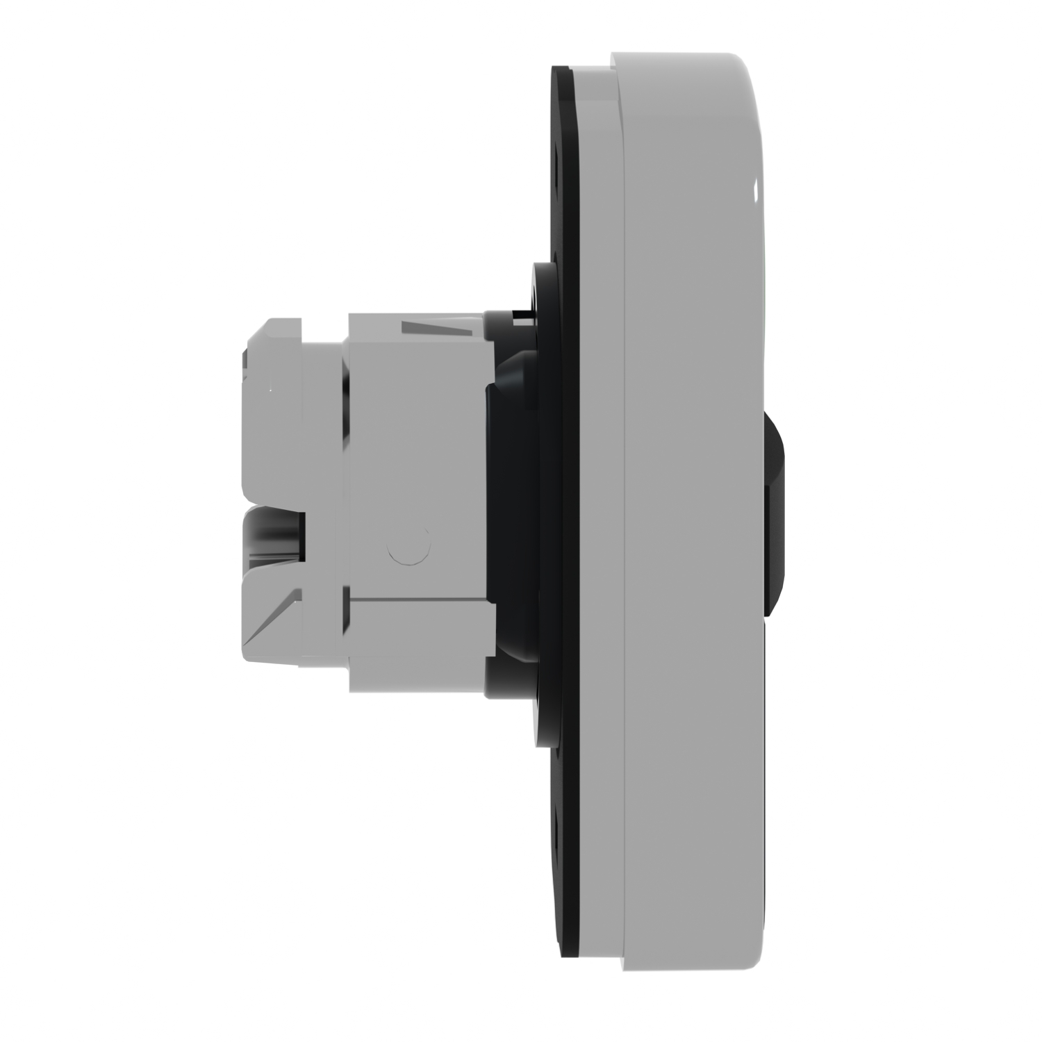 zb4ba7341 Schneider Electric Harmony XB4 Series Green, Red Spring Return Push Button Head, 22 mm Cutout, IP67