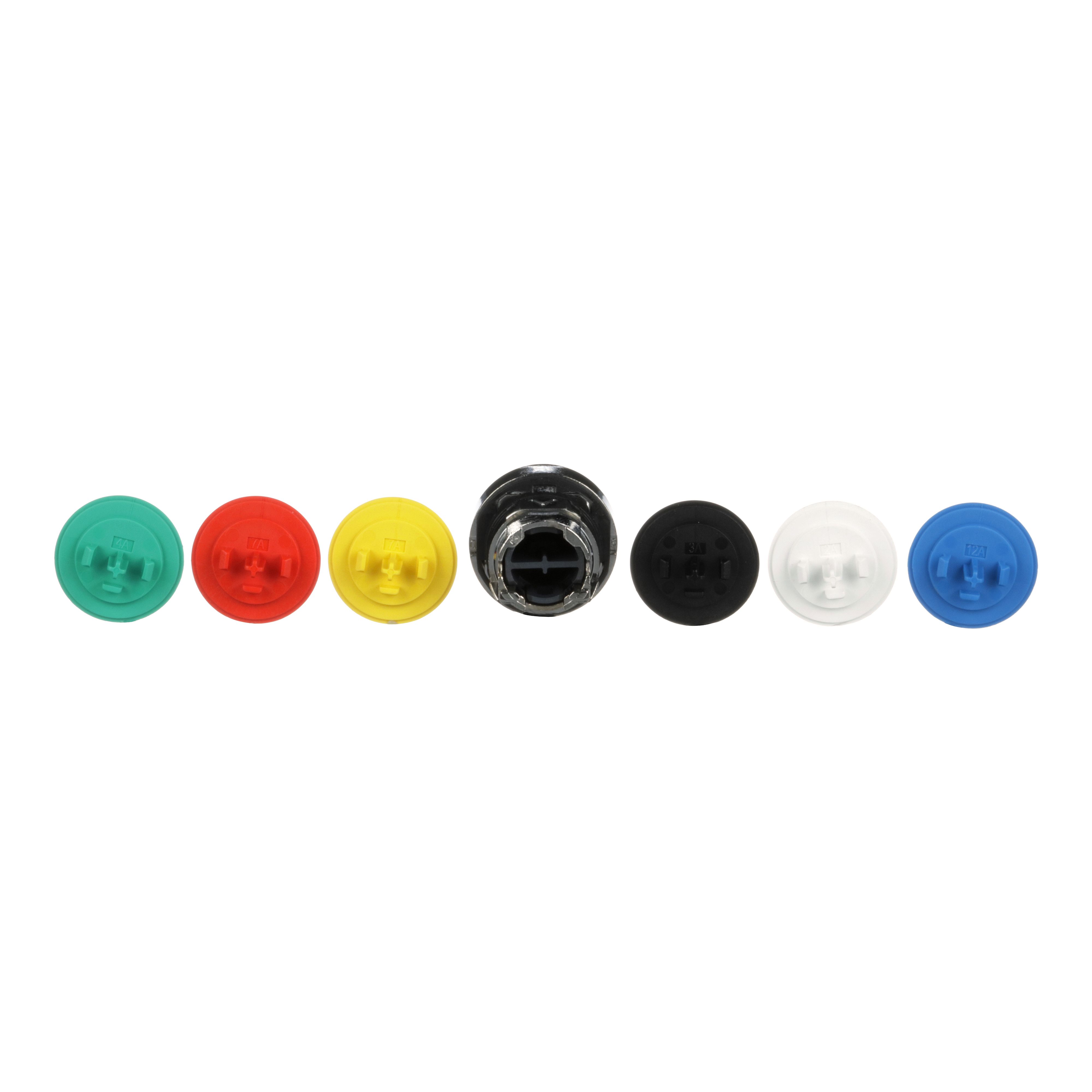 zb4ba9 Schneider Electric Harmony Series Multicolour Momentary Push Button Head, 22 mm Cutout, IP66, IP67, IP69K