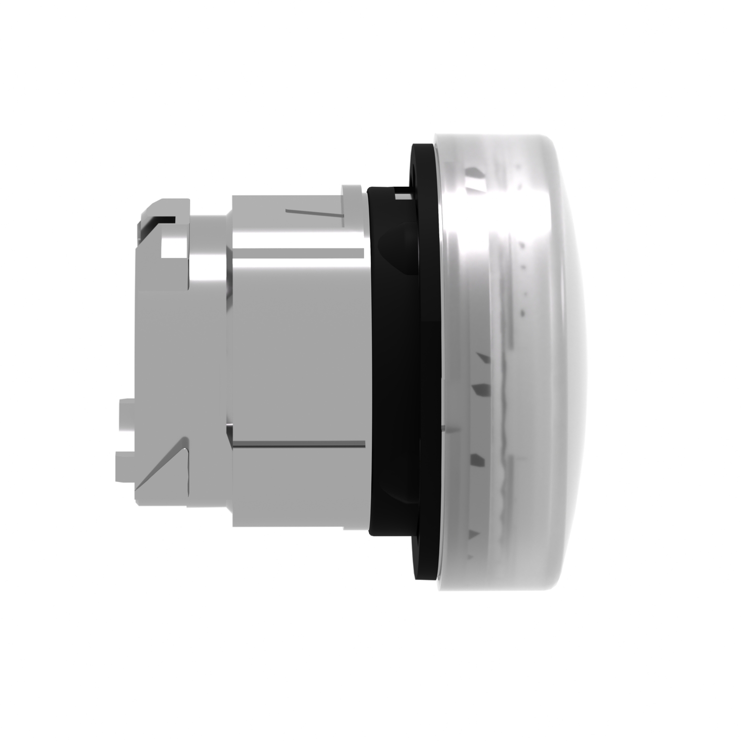 zb4bv013 Schneider Electric White Pilot Light Head, 22 mm Cutout Harmony XB4 Series