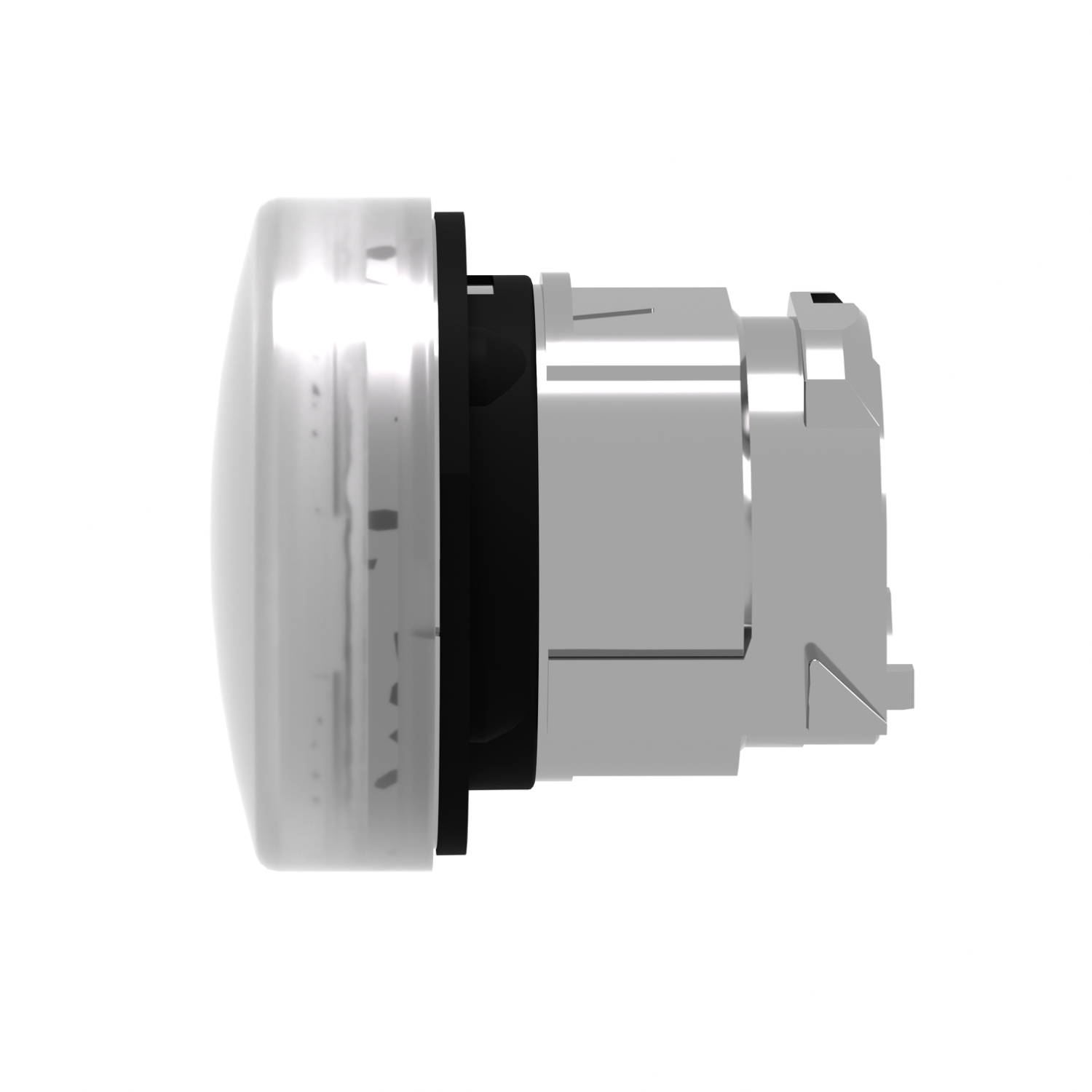 zb4bv013 Schneider Electric White Pilot Light Head, 22 mm Cutout Harmony XB4 Series