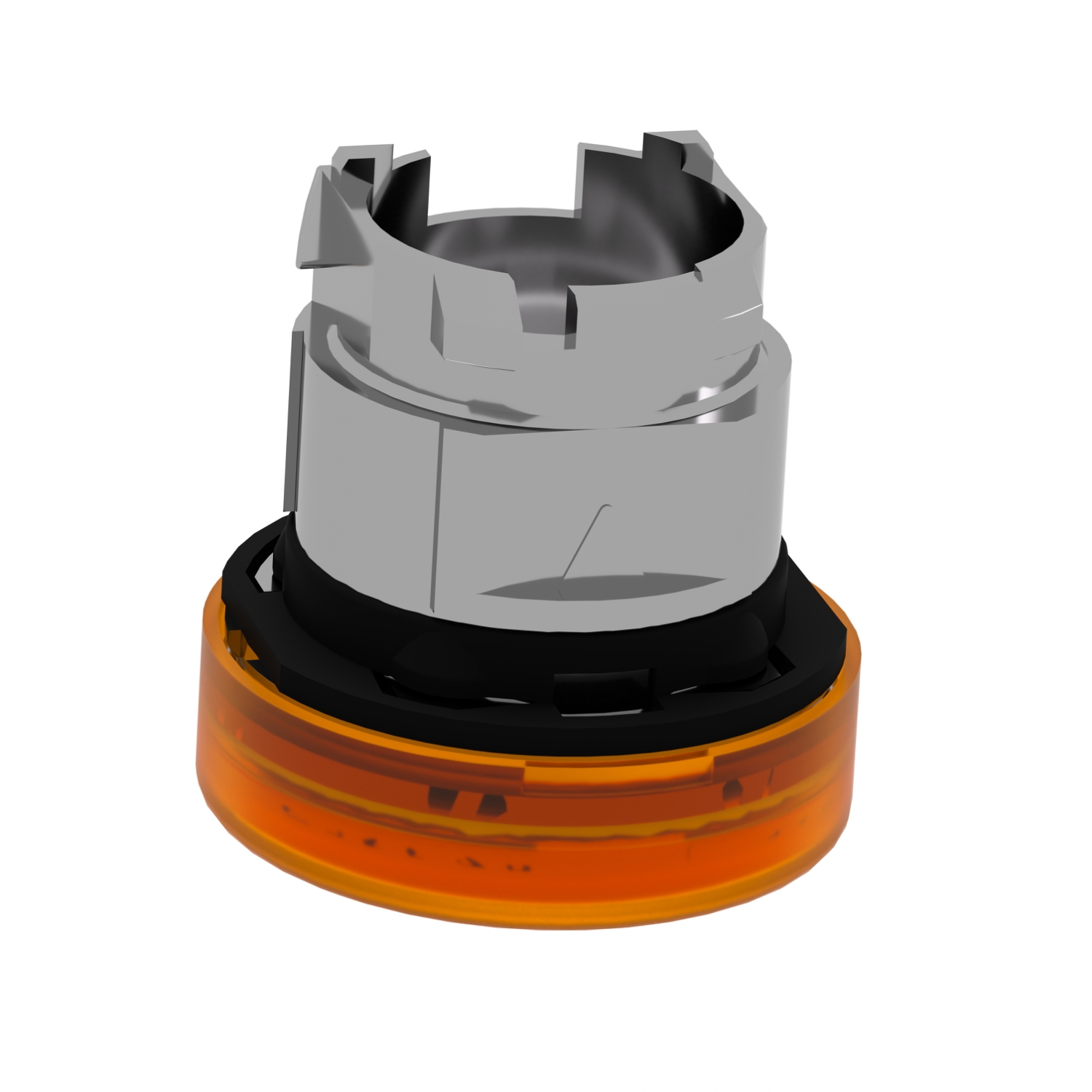 zb4bv053 Schneider Electric Orange Pilot Light Head, 22 mm Cutout Harmony Series