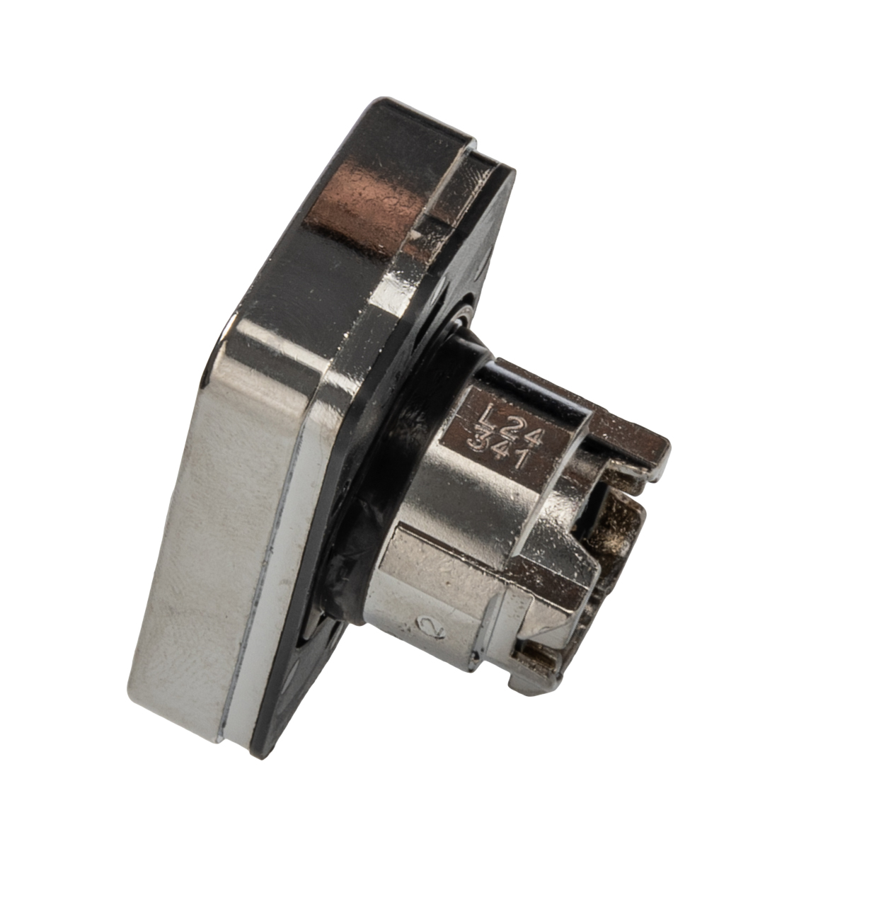 zb4bw7a3741 Schneider Electric Harmony XB4 Series Green, Red Momentary Push Button Head, 22 mm Cutout, IP66, IP67, IP69K