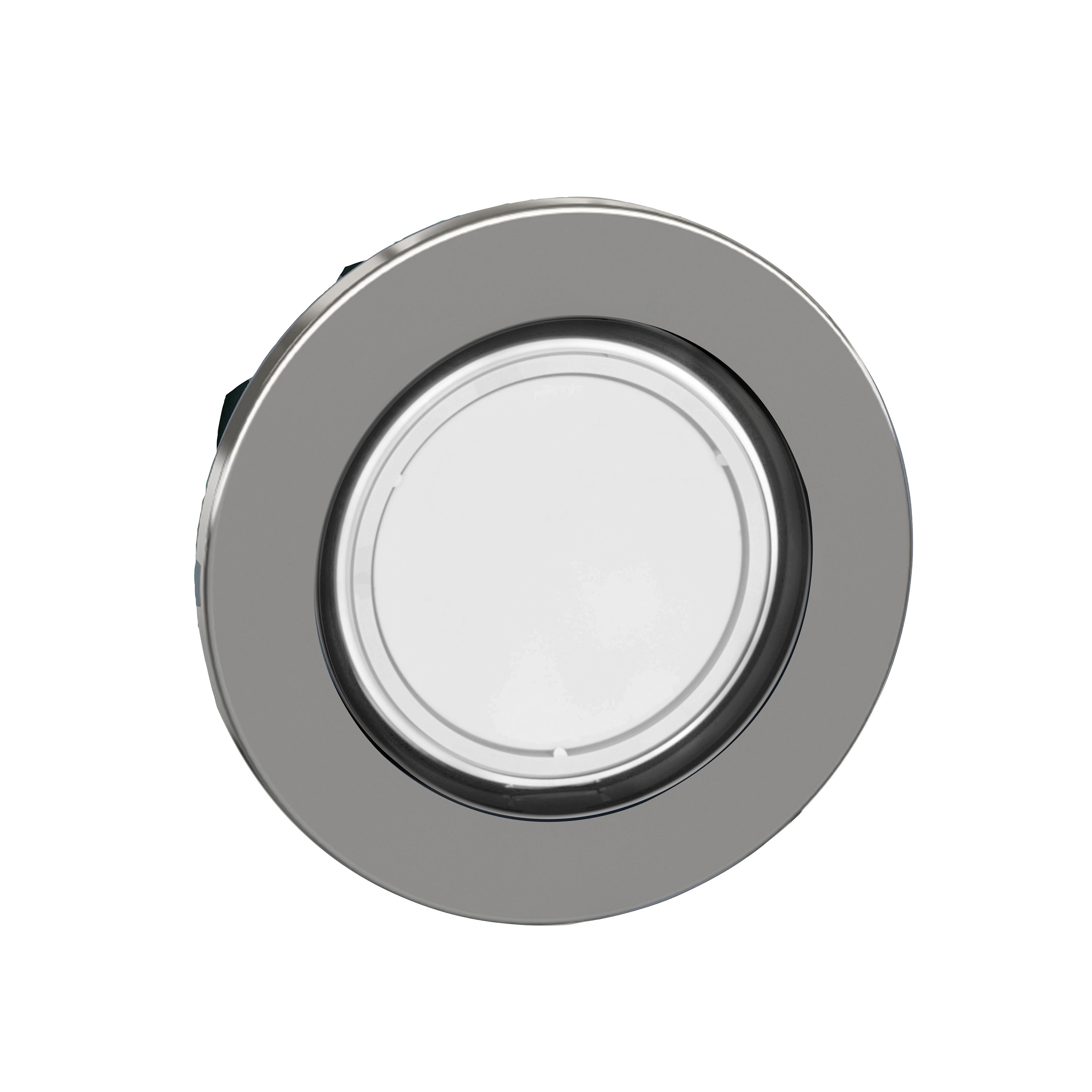 Schneider Electric, ZB4, Flush White LED Pilot Light, 22 mm Cutout, Round