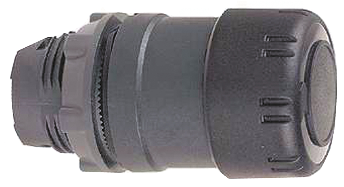 Schneider Electric Harmony Series Black Latching Push Button Head, 22 mm Cutout, IP69K, IP66, IP67