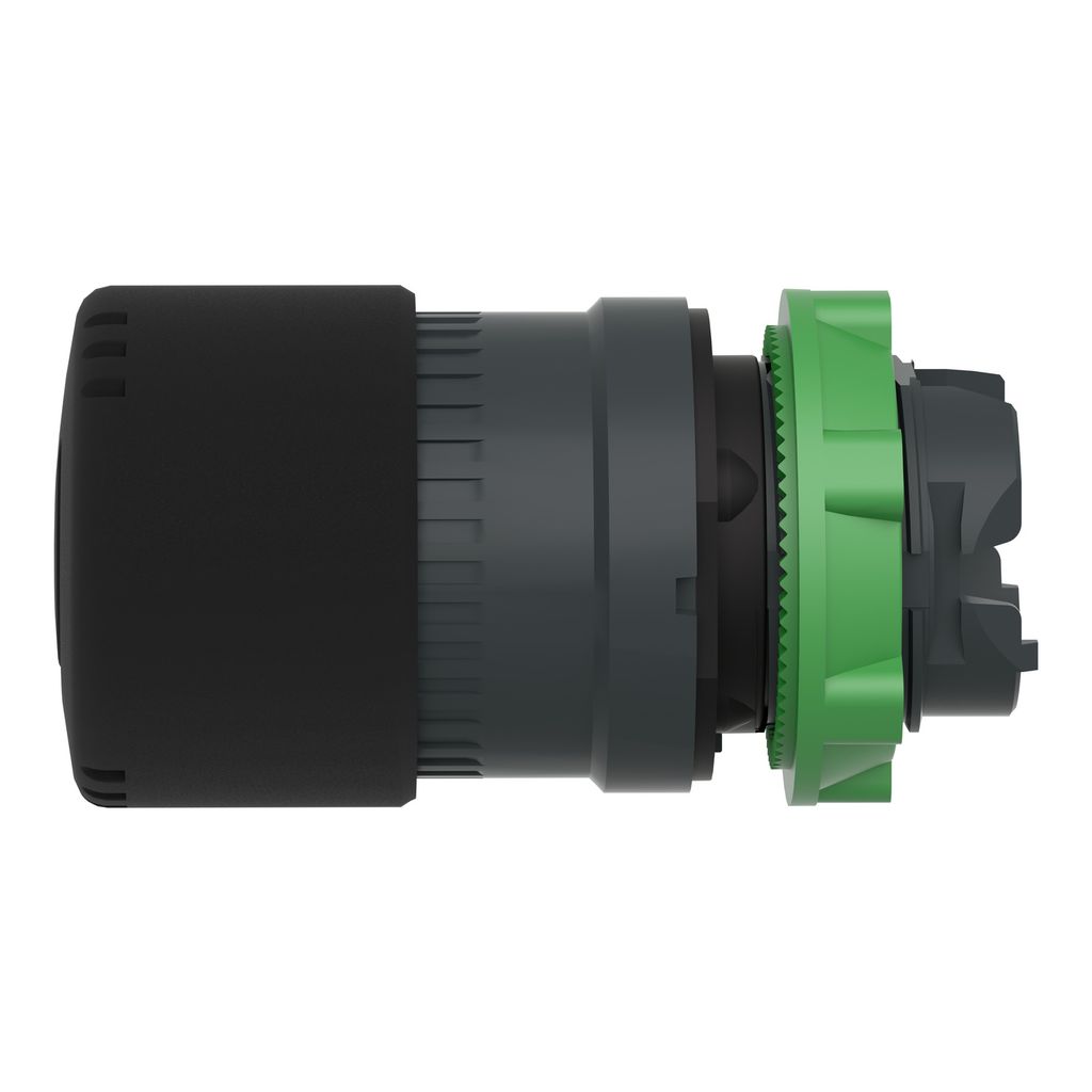 zb5as42 Schneider Electric Harmony Series Black Latching Push Button Head, 22 mm Cutout, IP69K, IP66, IP67