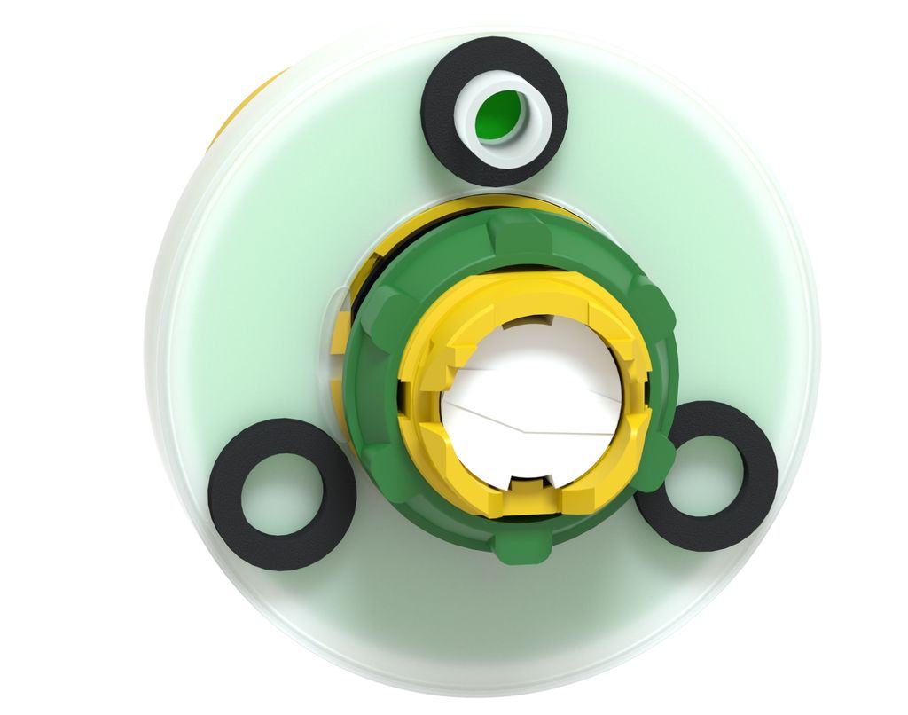 zb5as84w2b Schneider Electric Harmony Series, Twist Release, Emergency Stop Push Button Head