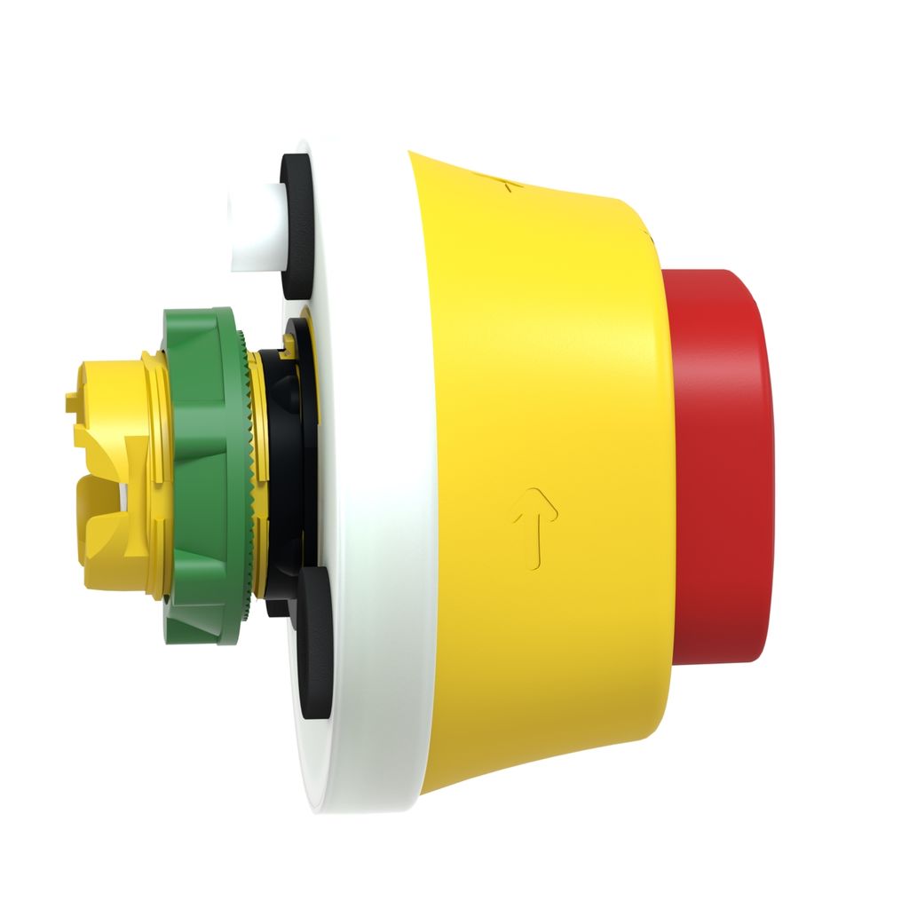 zb5as84w2m Schneider Electric Harmony Series, Twist Release, Emergency Stop Push Button Head