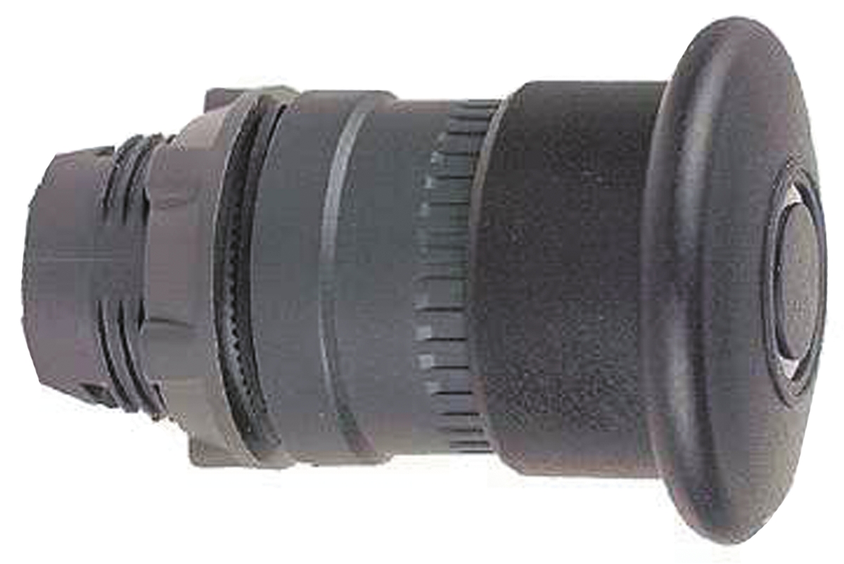 Schneider Electric Harmony Series Black Maintained Push Button Head, 22 mm Cutout, IP69K, IP67, IP66
