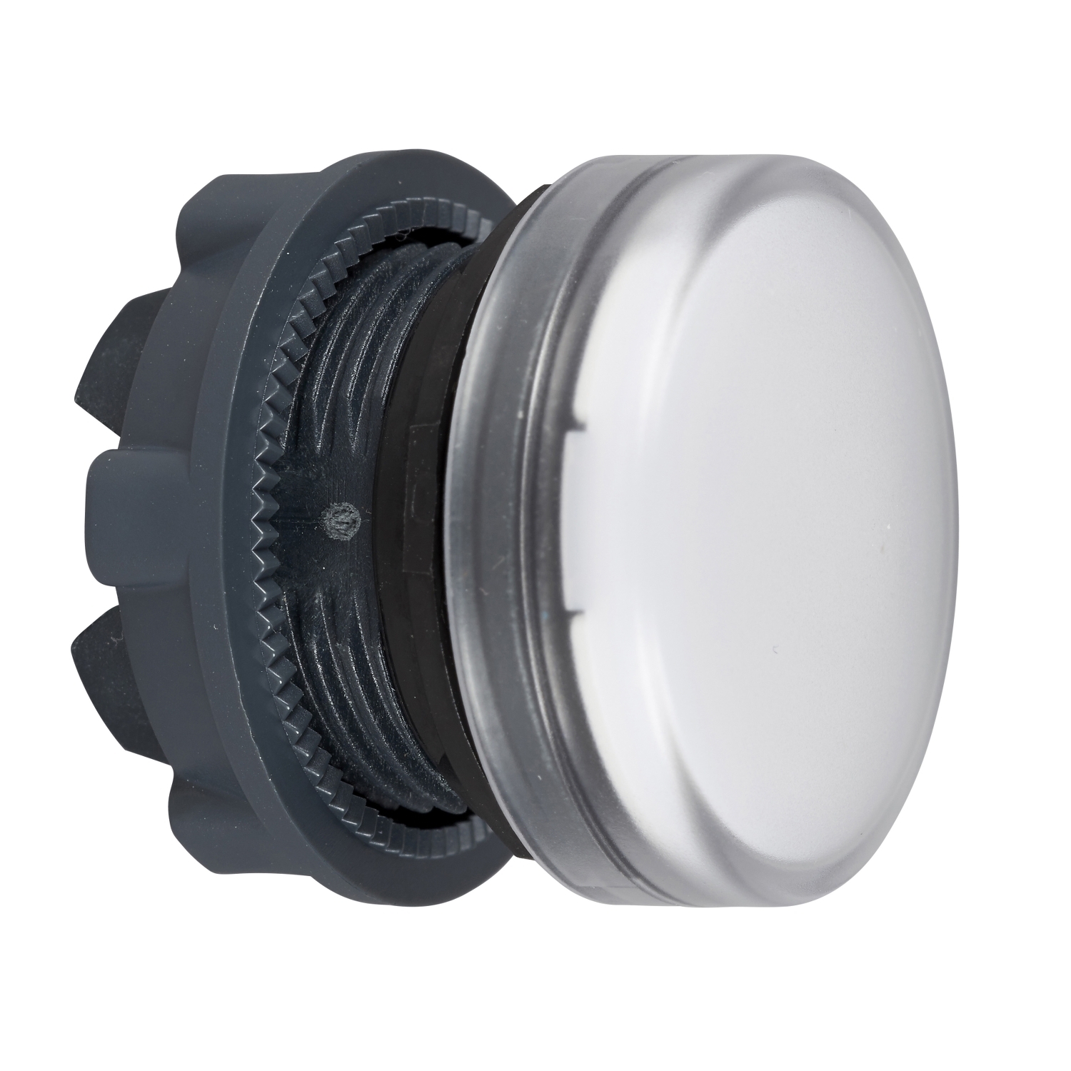 zb5av01 Schneider Electric White Pilot Light Head, 22 mm Cutout Harmony Series