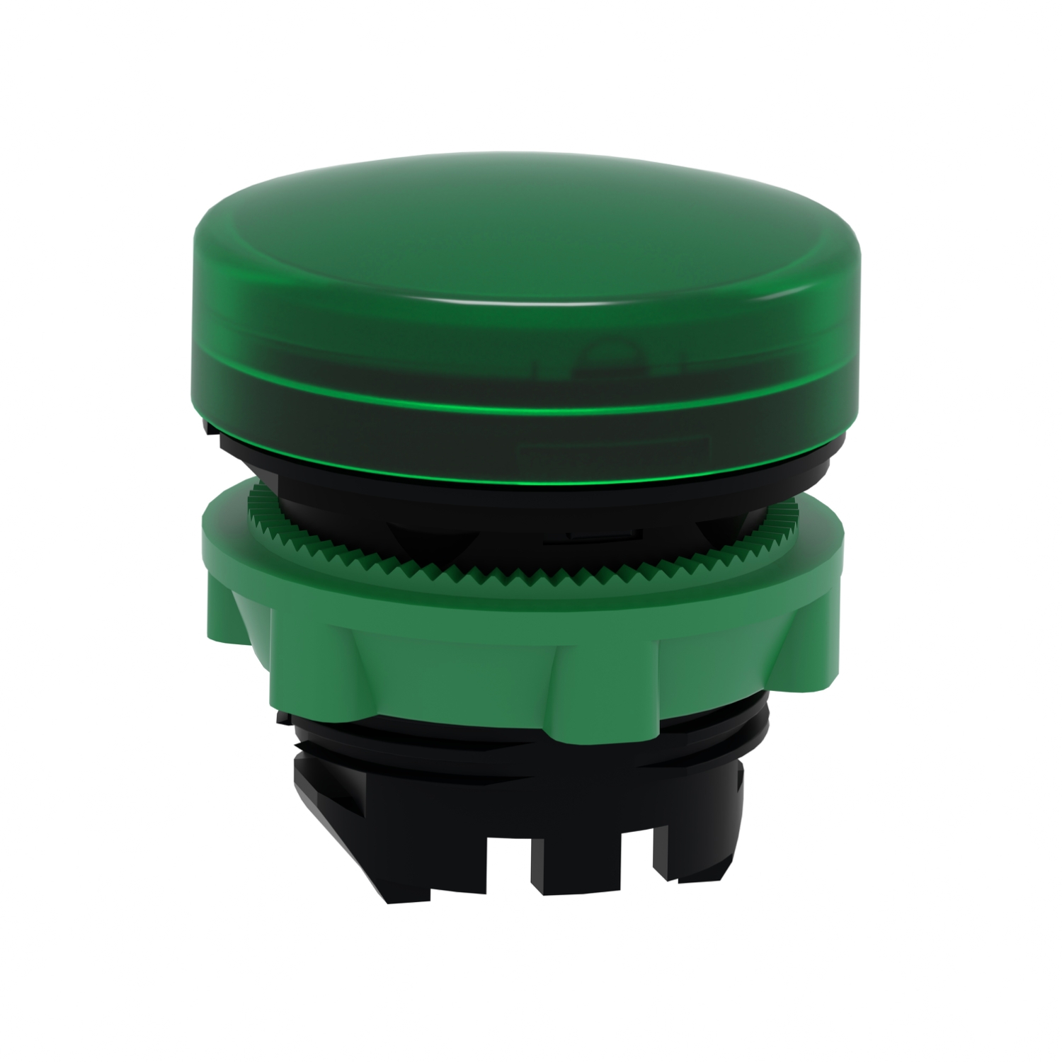 zb5av033 Schneider Electric Green Pilot Light Head, 22 mm Cutout Harmony Series