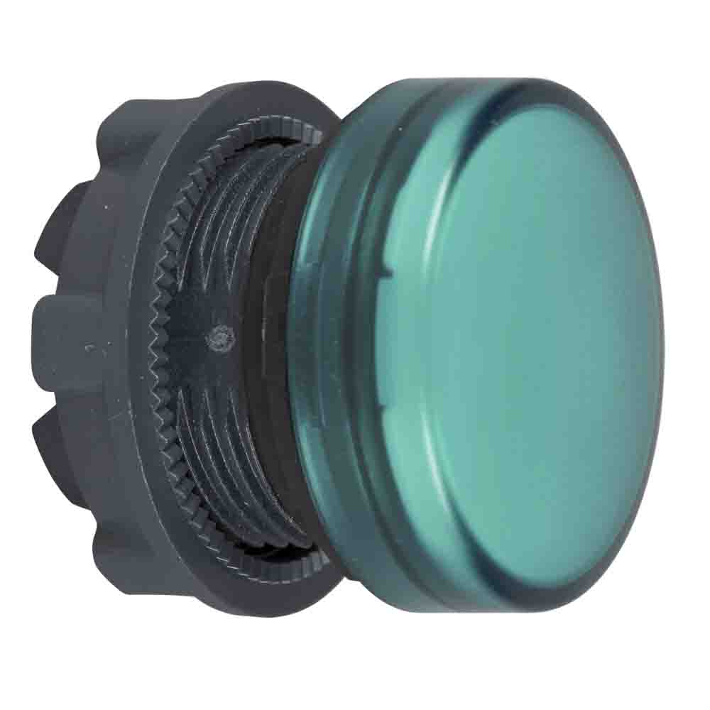 Schneider Electric Green Pilot Light Head, 22 mm Cutout Harmony Series