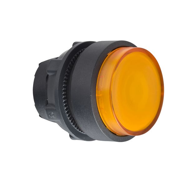 Schneider Electric ZB5AW Series Orange Spring Return Push Button Switch, 22 mm Cutout, IP69K, IP66, IP69