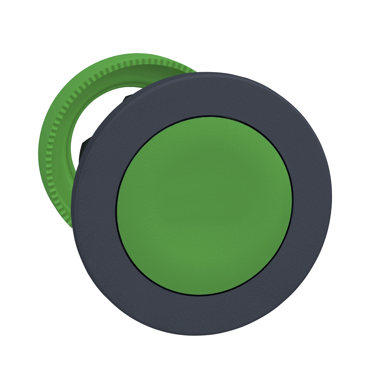 Schneider Electric Harmony XB5 Series Green Maintained Push Button Head, 30 mm Cutout, IP66, IP67, IP69K