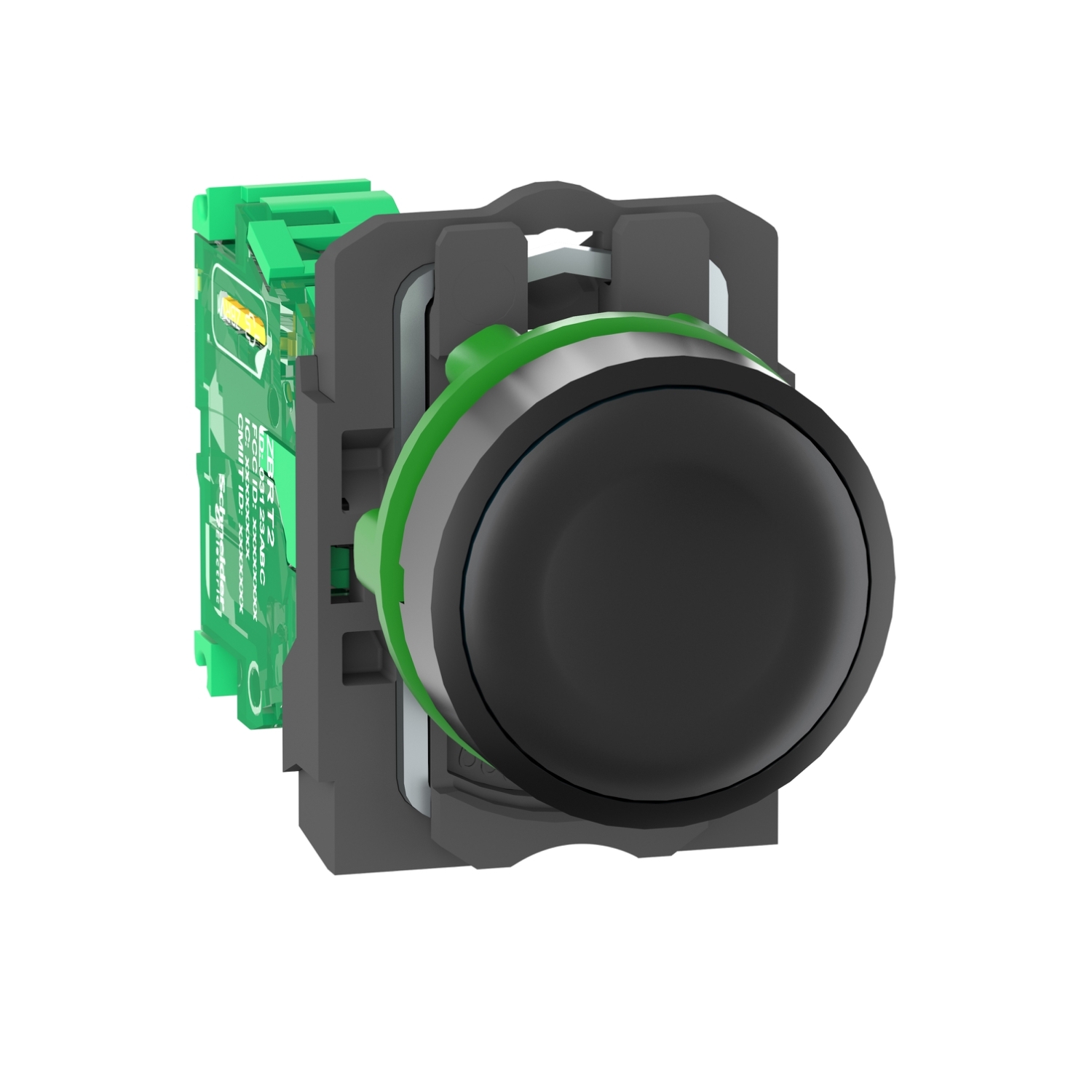 zb5rta2 Schneider Electric Harmony XB5 Series Illuminated Radio Control Switch, Panel, 22.3 mm Cutout, IP66, IP67, IP69K, 24 V