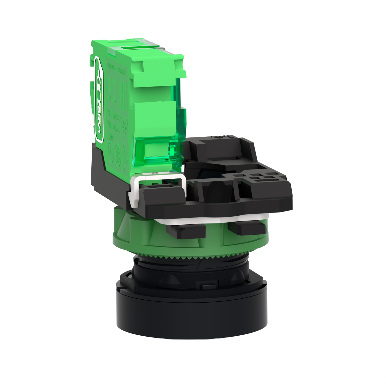 zb5rta3 Schneider Electric Harmony Series Illuminated Radio Control Switch, 22 mm Cutout, Green LED, IP66, IP67, IP69K