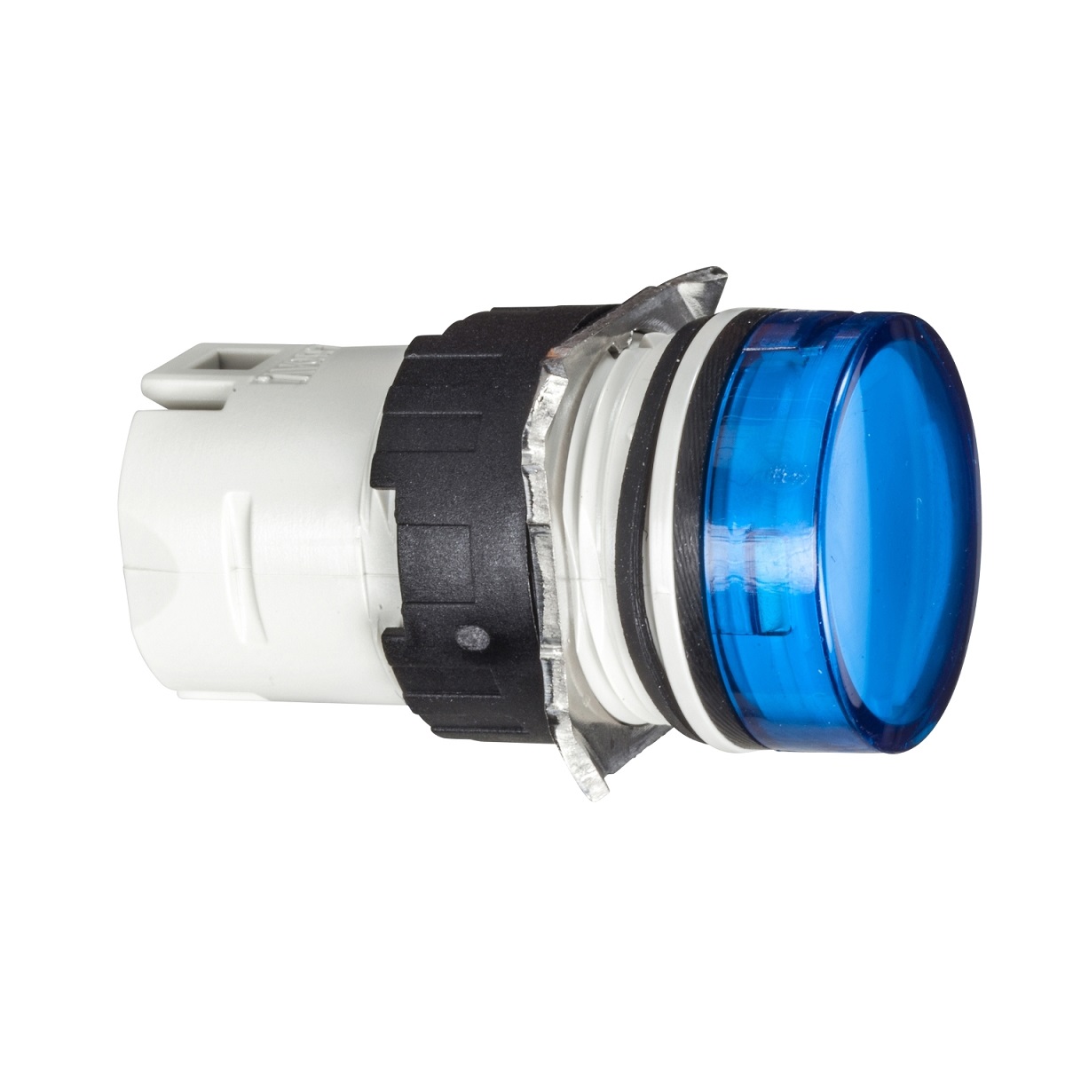 Schneider Electric, Harmony, Panel Mount Blue Incandescent Lamp Pilot Light Head, 16 mm Cutout, IP65, Round, 240V