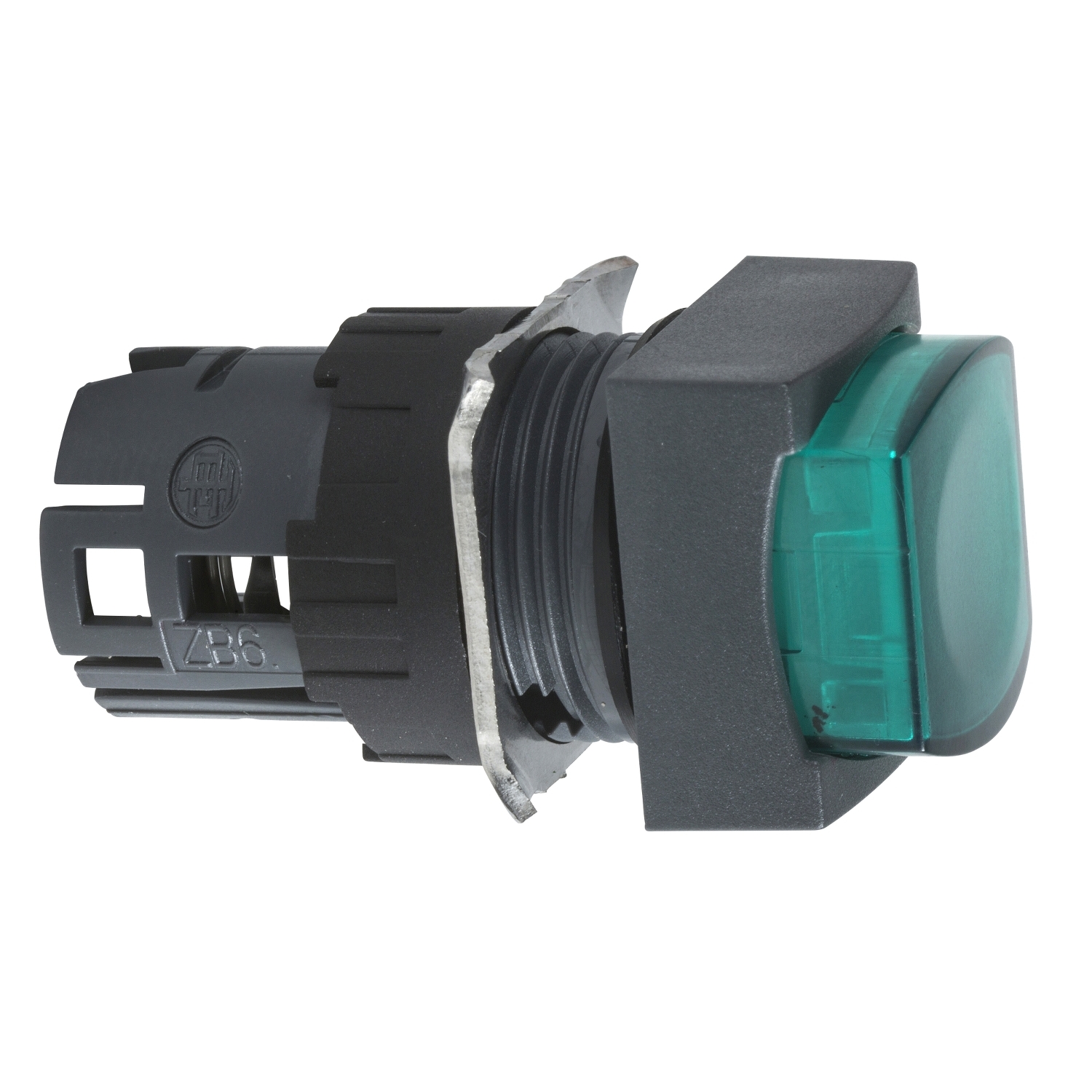 Schneider Electric Harmony XB6 Series Green Spring Return Push Button Head, 16 mm Cutout, IP65
