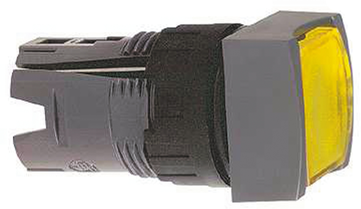 Schneider Electric Harmony Series Yellow Momentary Push Button Head, 16 mm Cutout, IP65