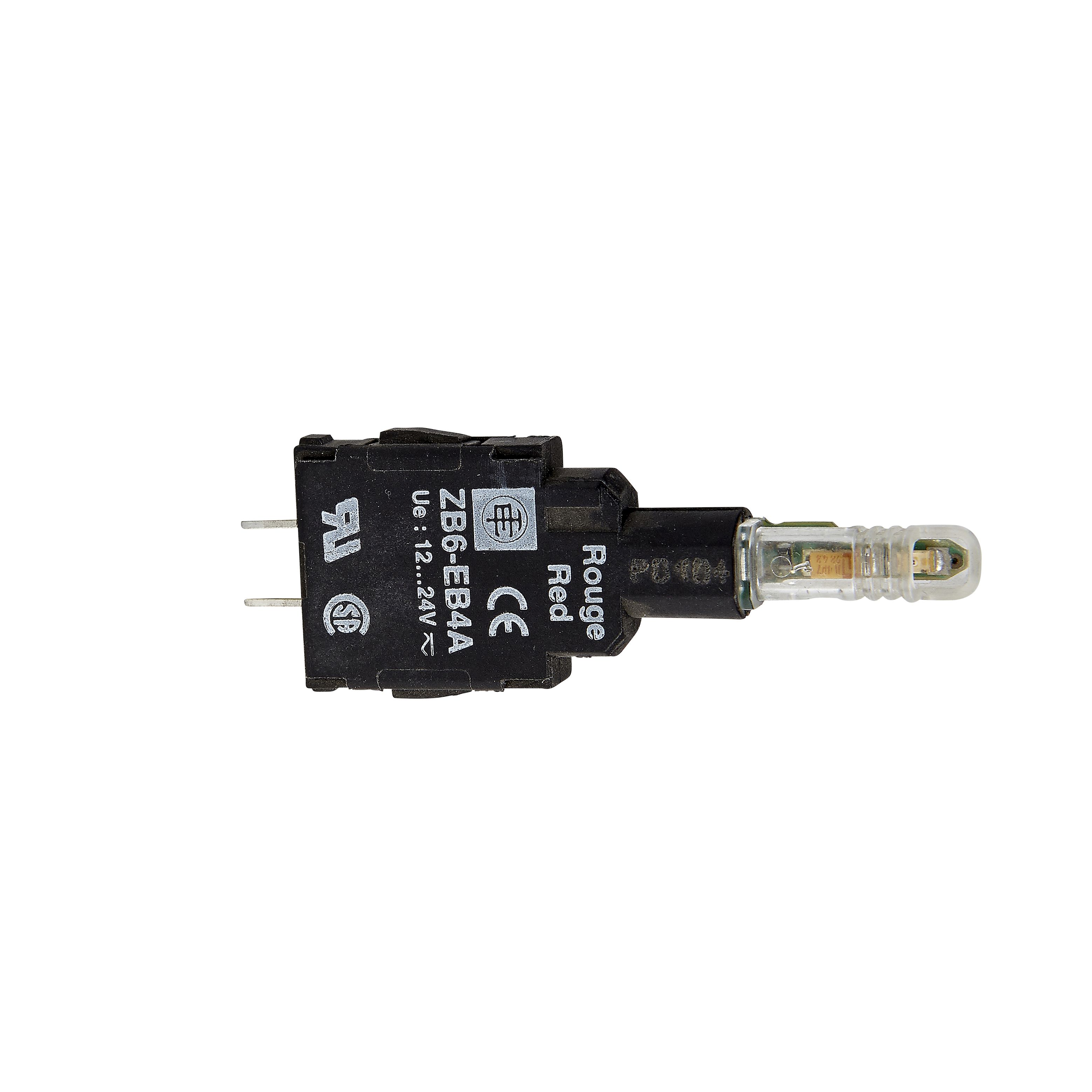 Schneider Electric, ZB6, PCB White LED Pilot Light, Dome, 24V