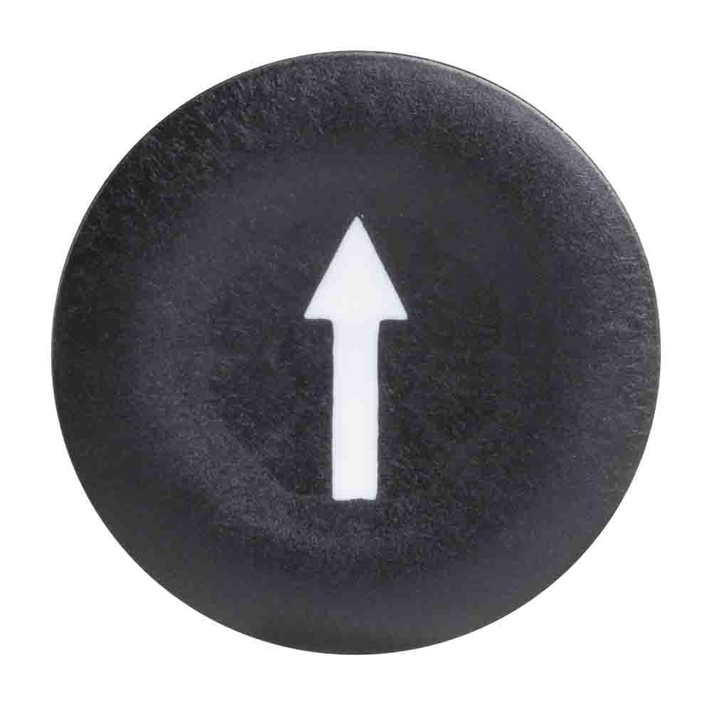 Schneider Electric Black Push Button Cap for Use with Harmony XB5, Harmony XAL, Harmony XB4