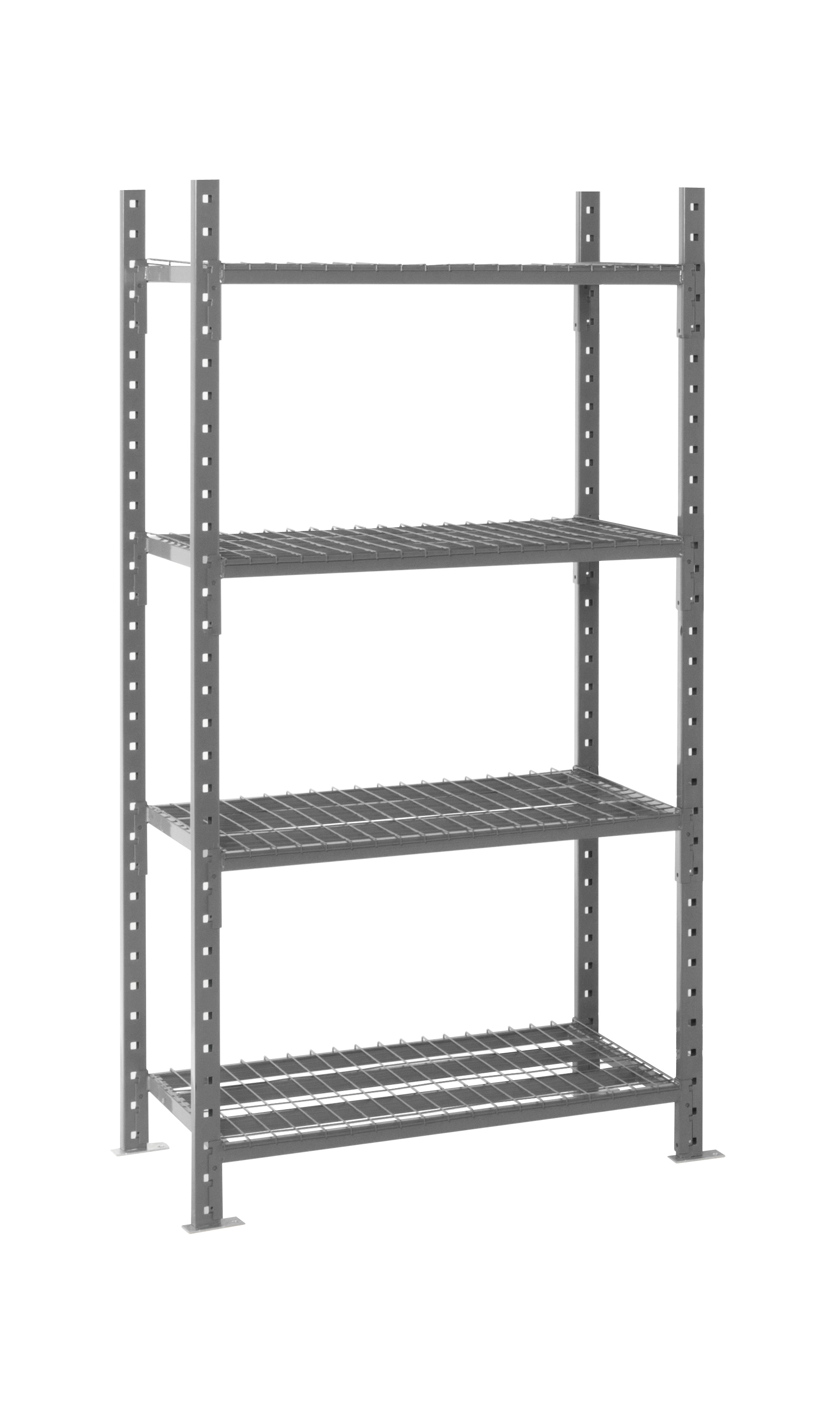 Manorga Blue Sheet Steel Galvanised Shelving System, 2500 kg Load