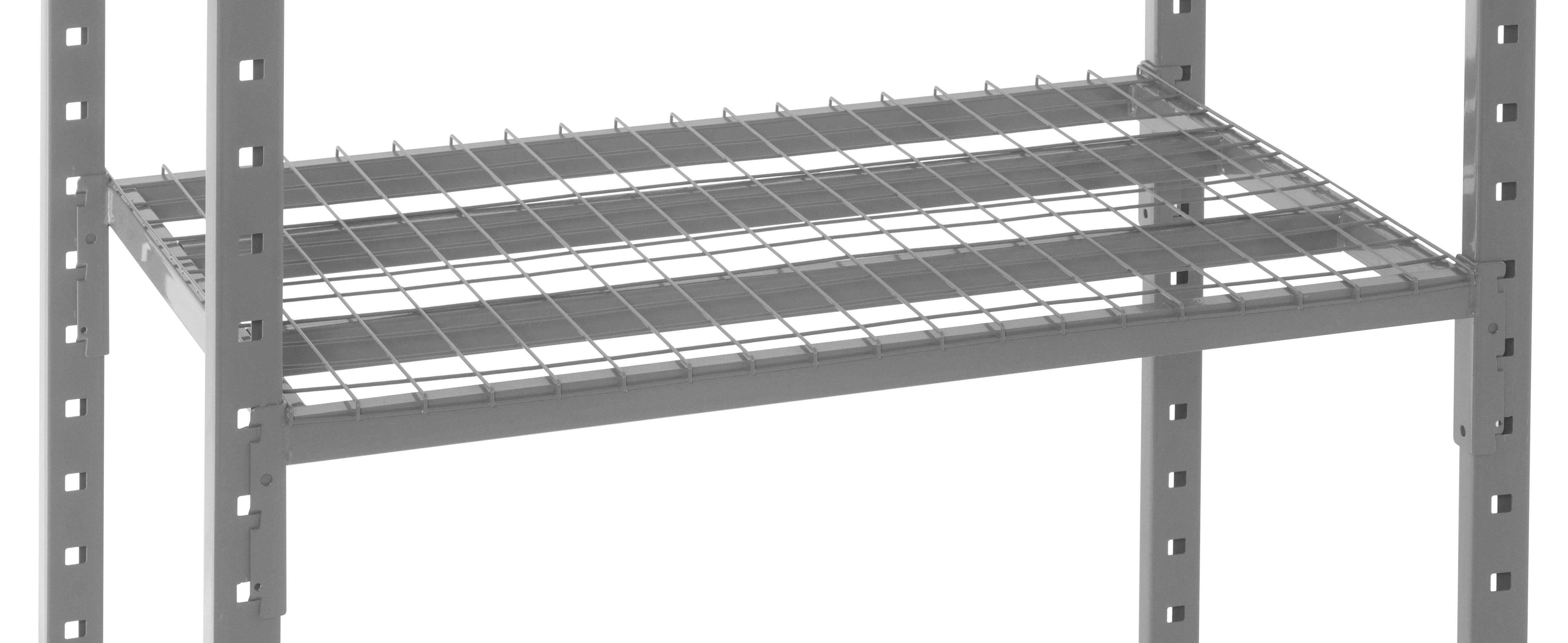 zbgriind2012804d1 Manorga Blue Sheet Steel Galvanised Shelving System, 2500 kg Load