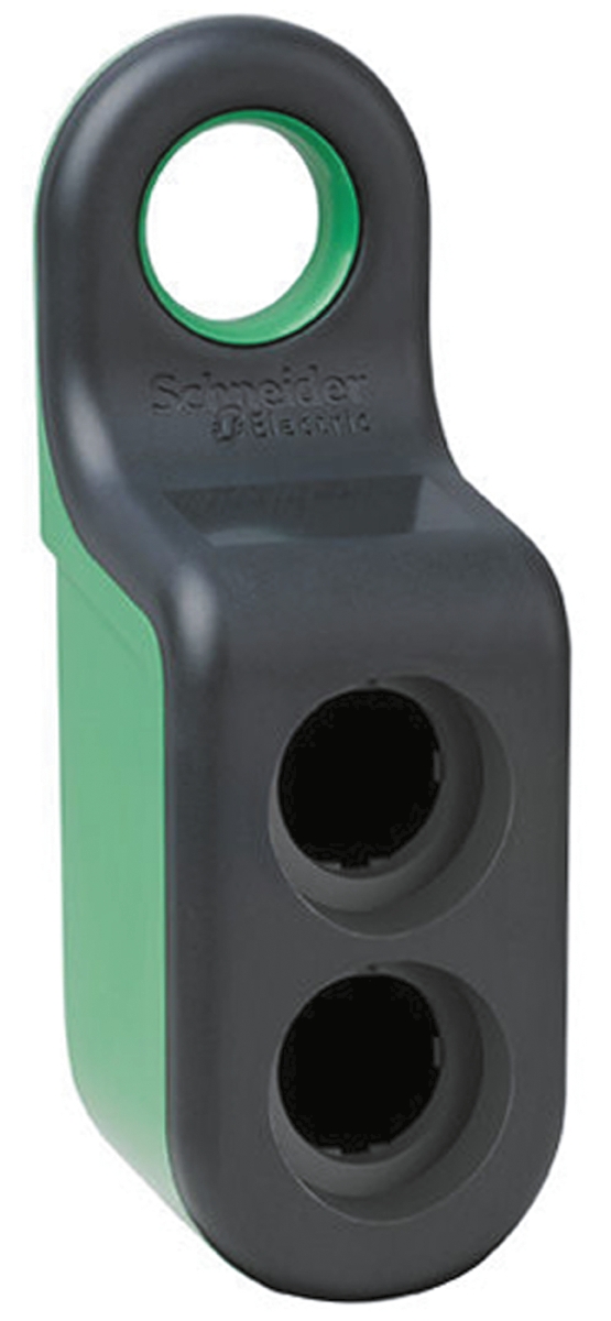 Schneider Electric Black Plastic Harmony Push Button Enclosure - 2 Hole 22 mm Diameter