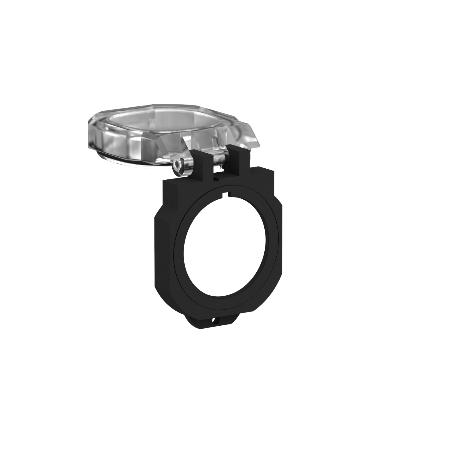 zbsp2 Schneider Electric Rigid Transparent Protective Cover, For Use With XB5 Series Pushbuttons