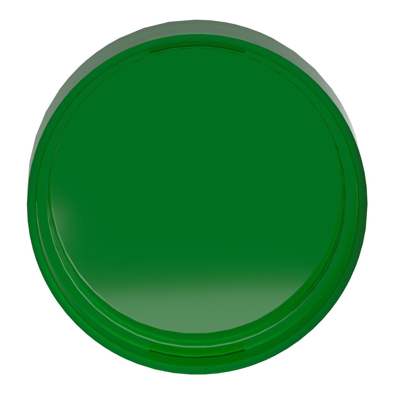 zbv0133 Schneider Electric Green Push Button Cap for Use with Circular Pilot Light