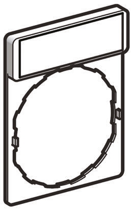 Schneider Electric Legend Holder for Use with XB4 Series