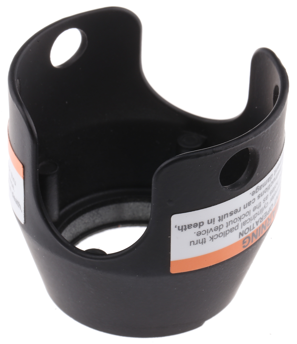 zbz1602 Schneider Electric Black Metal Guard, For Use With XB5 Series, XB4 Series