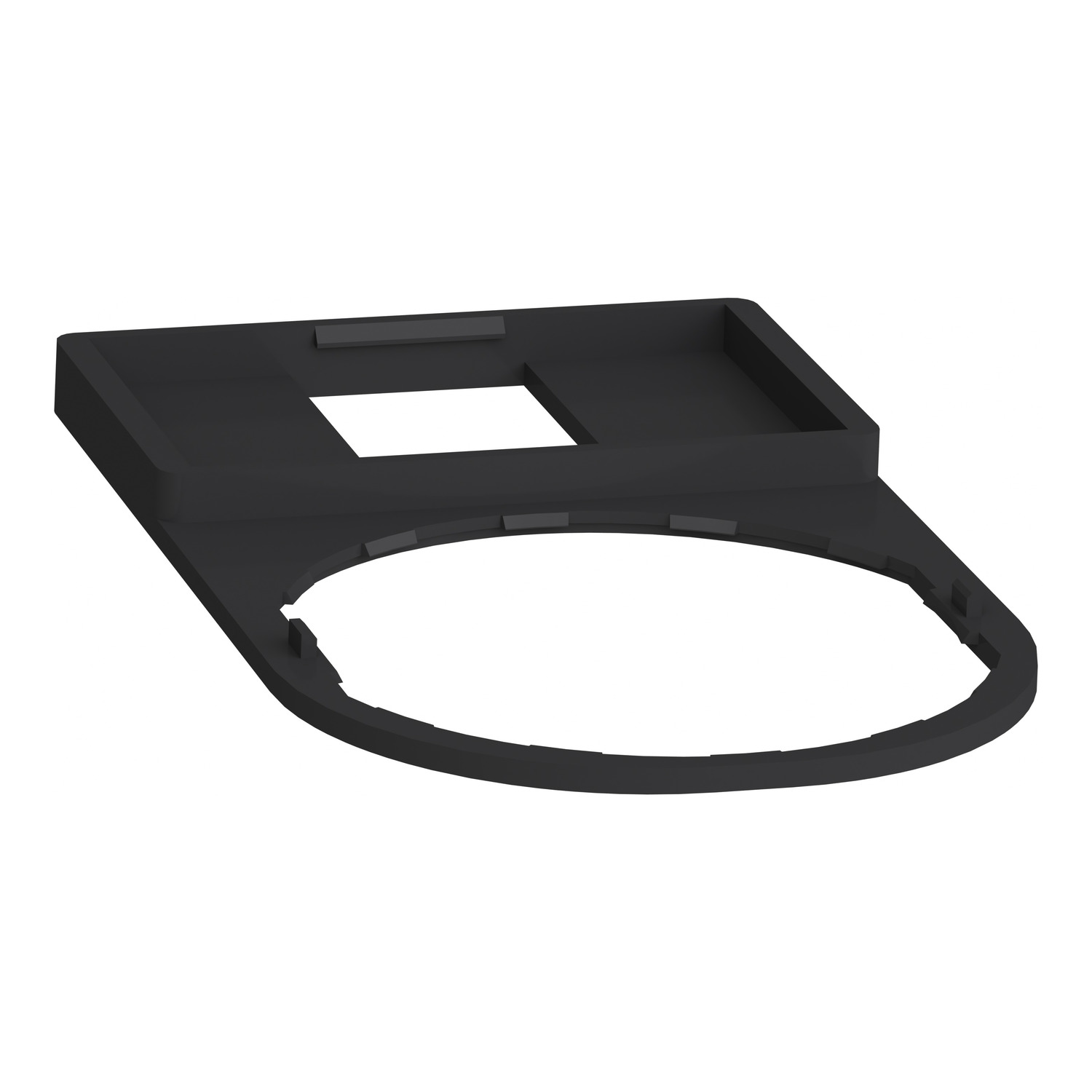 zbz33 Schneider Electric Blank Label Holder for Use with XB5 Series, XB4 Series