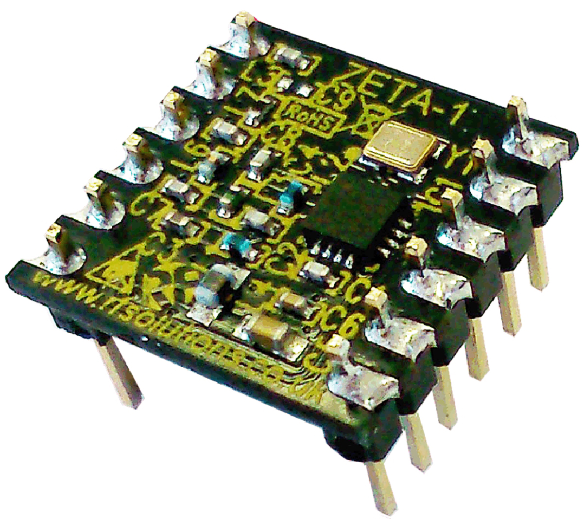 RF Solutions ZETA-433-D RF Module FM 433 MHz 0.6 V