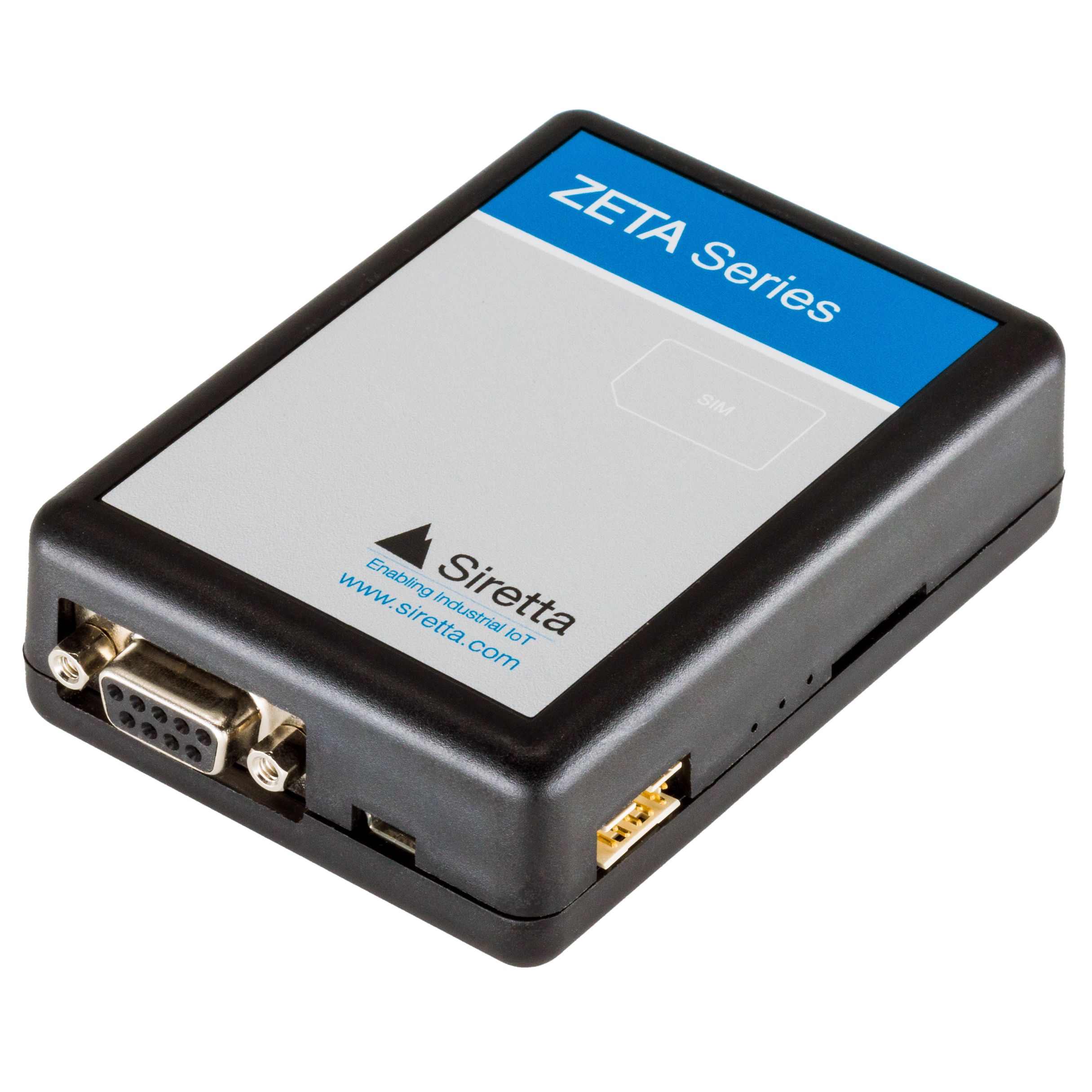 Siretta RS232, RJ12, GPIO, ADC, USB 2.0 Modem