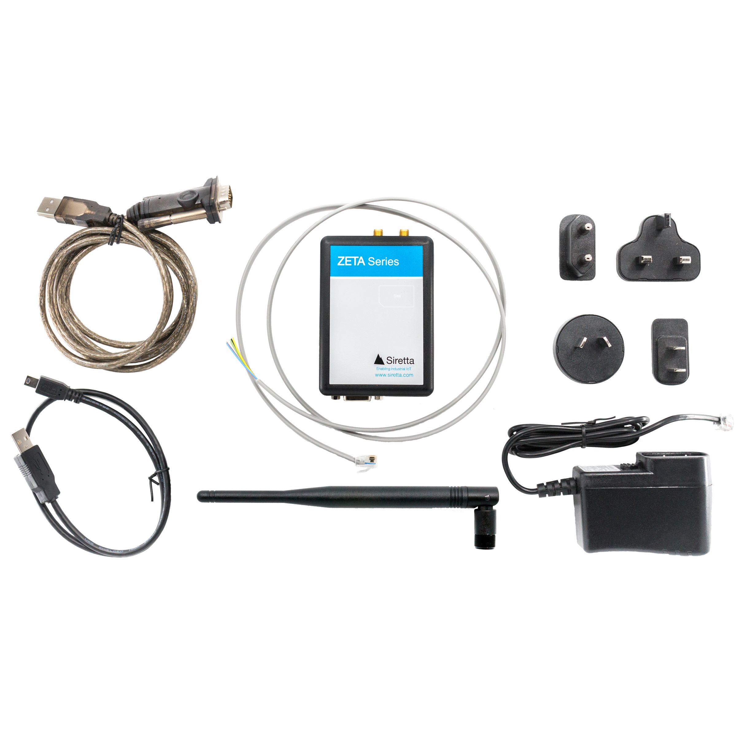 Siretta RS232, GPIO, RJ12 2G, 4G Modem Starter Kit