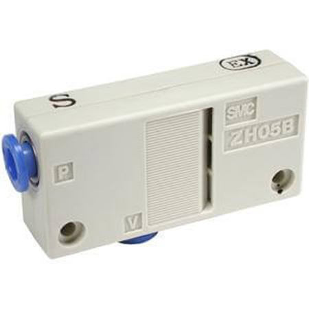 SMC Vacuum Ejector, 1 mm nozzle, -0.88 bar 24 L/min, ZH series