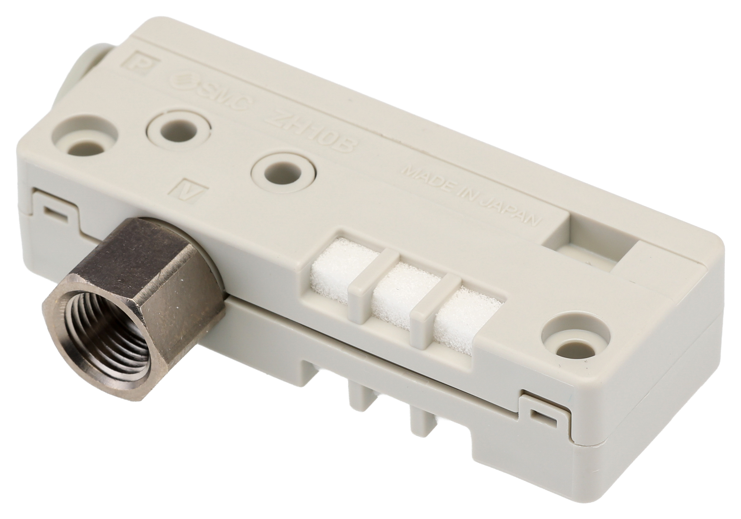 zh10bsa-06-01 SMC Vacuum Ejector, 1 mm nozzle, -0.88 bar 24 L/min, ZH series