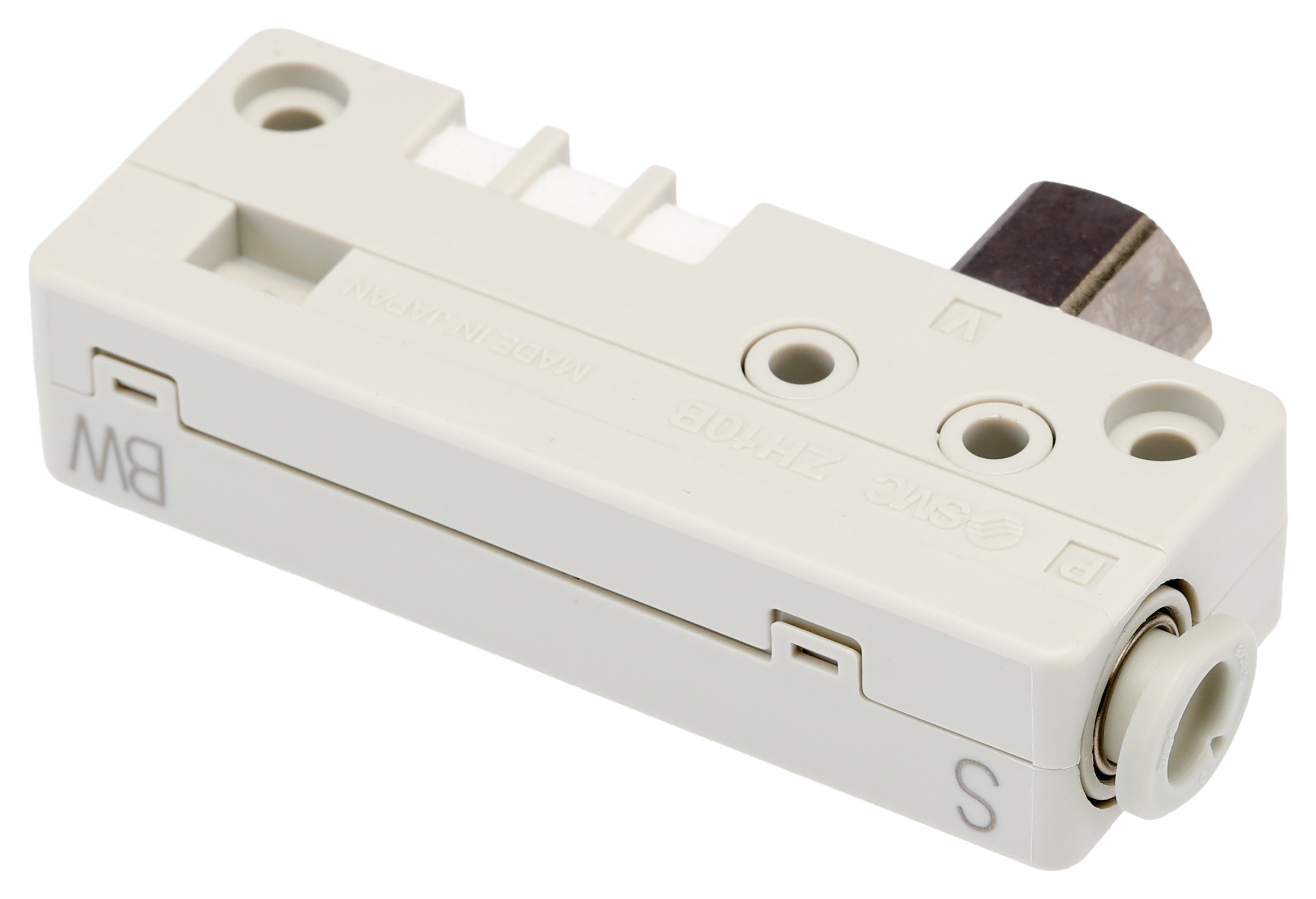 zh10bsa-06-01 SMC Vacuum Ejector, 1 mm nozzle, -0.88 bar 24 L/min, ZH series